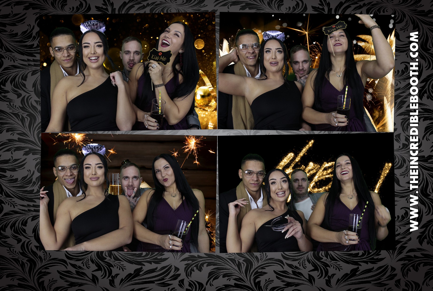 NYE Party | View more photos from the event at gallery.myphotoboothexperience.co.uk/u/MyPhotoBoothExperienceLtd/NYE-Party